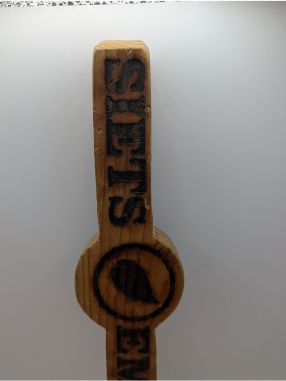 SIETSEMA'S Tap Handle Natural Wood Beer Kegerator RARE Grand Rapids Michigan - Picture 2 of 8